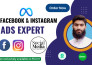 setup and manage facebook, instagram ads and meta business